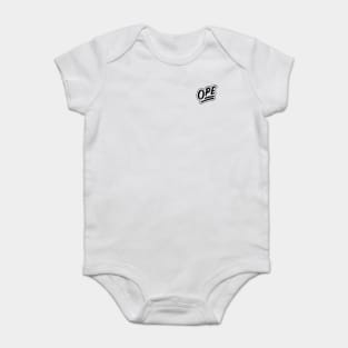 Ope - Black Line Baby Bodysuit